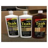 Teak care kit x 2 boxes