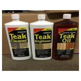 Teak care kit x 2 boxes