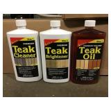 Teak care kit x 2 boxes