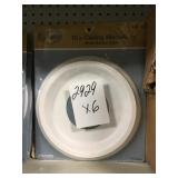10" ceiling medallion w/ 4" center hole x 6