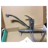 Single Handle Chrome Kitchen Faucet x 2