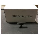 1.5" black drawer pull x 50