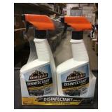 2pk Armor All Disinfectant/Cleaner Spray x 4