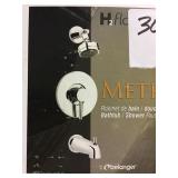 single handle bathtub/shower faucet