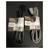 Mixed lot: 10 appliance power cords