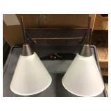 2 Light Wall Bath Sconce