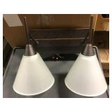 2 Light Wall Bath Sconce