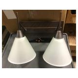 2 Light Wall Bath Sconce