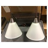 2 Light Wall Bath Sconce