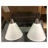 2 Light Wall Bath Sconce