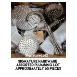 Signature Hardware Assorted Plumbing Lot
