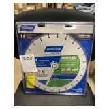 14" Wet/Dry Segmented Rim Diamond Saw Blade