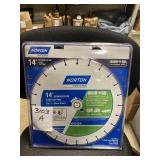 14" Wet/Dry Segmented Rim Diamond Saw Blade