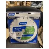 14" Wet/Dry Segmented Rim Diamond Saw Blade