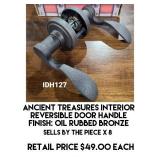 Ancient Treasures Int Reversible Door Handle x 8
