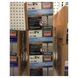 Concrete and masonry screws x3.