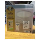 12" Smart LED Flush Mount Light x4