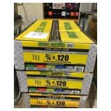 3/4in x .120in Galvanized roofing nails x3.