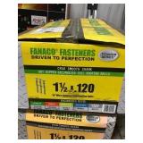 1 1/2in x .120in Coiled Roofing nails x3.