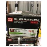 2 3/8in x .113in Collated Framing nails x3.