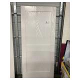 36" x 80 White Solid Core 2 Panel Door Slab