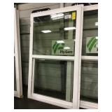 39 1/2in x 59 1/2in Plygem Single Hung Window.