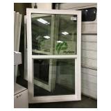 36in x 62in Plygem vinyl single hung window x3.