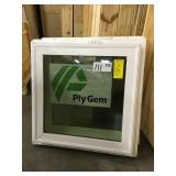 24in Plygem fixed picture window x2.