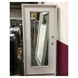36in x 80in LH fiberglass full view ext door.