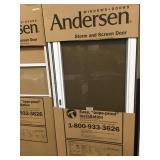 32x78 white Storm door.
