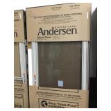 34" RH Sandtone Storm Door