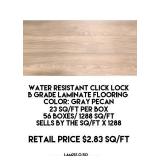 Click Lock B Grade Laminate Flooring x 1288