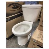 Gerber Dual Flush Round Bowl 2 Piece Toilet