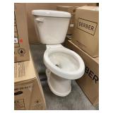 Gerber Biscuit Two Piece Elongated Bowl Toilet