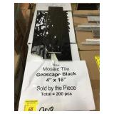4" x 16" Mosiac tile x 200 pieces.