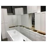 15pc Silvercreek Aspen White 42" Kitchen