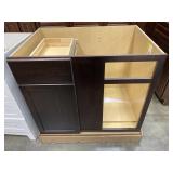 45" Shaker Java Base Blind Corner