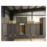 15pc Silvercreek Winchester Gray 36" Kitchen