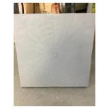 Square gray plastic table top