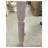 Maple decorative  Knoll post