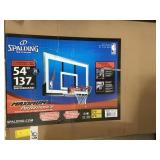 Spaulding backboard and rim