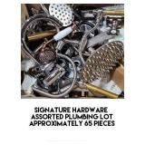 Signature Hardware Assorted Plumbing Lot