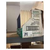 Adjustable window screens by the box