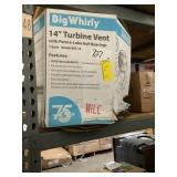 Big whirly 14in. Turbine vent