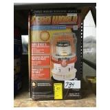 Portable indoor kerosene heater.