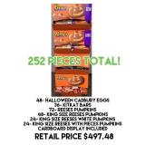 252 Piece Hershey Assorted Chocolate Display