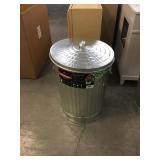 31 gallon Galvanized Trash Utility can.