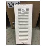 Lima White ceiling/wall register x20 pieces.