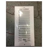 Lima White ceiling/wall register x20 pieces.