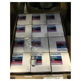 Philips 40w sparkling clear light bulbs x4 boxes.